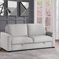 Price Gray Convertible Studio Sofa with Pull-out Bed
