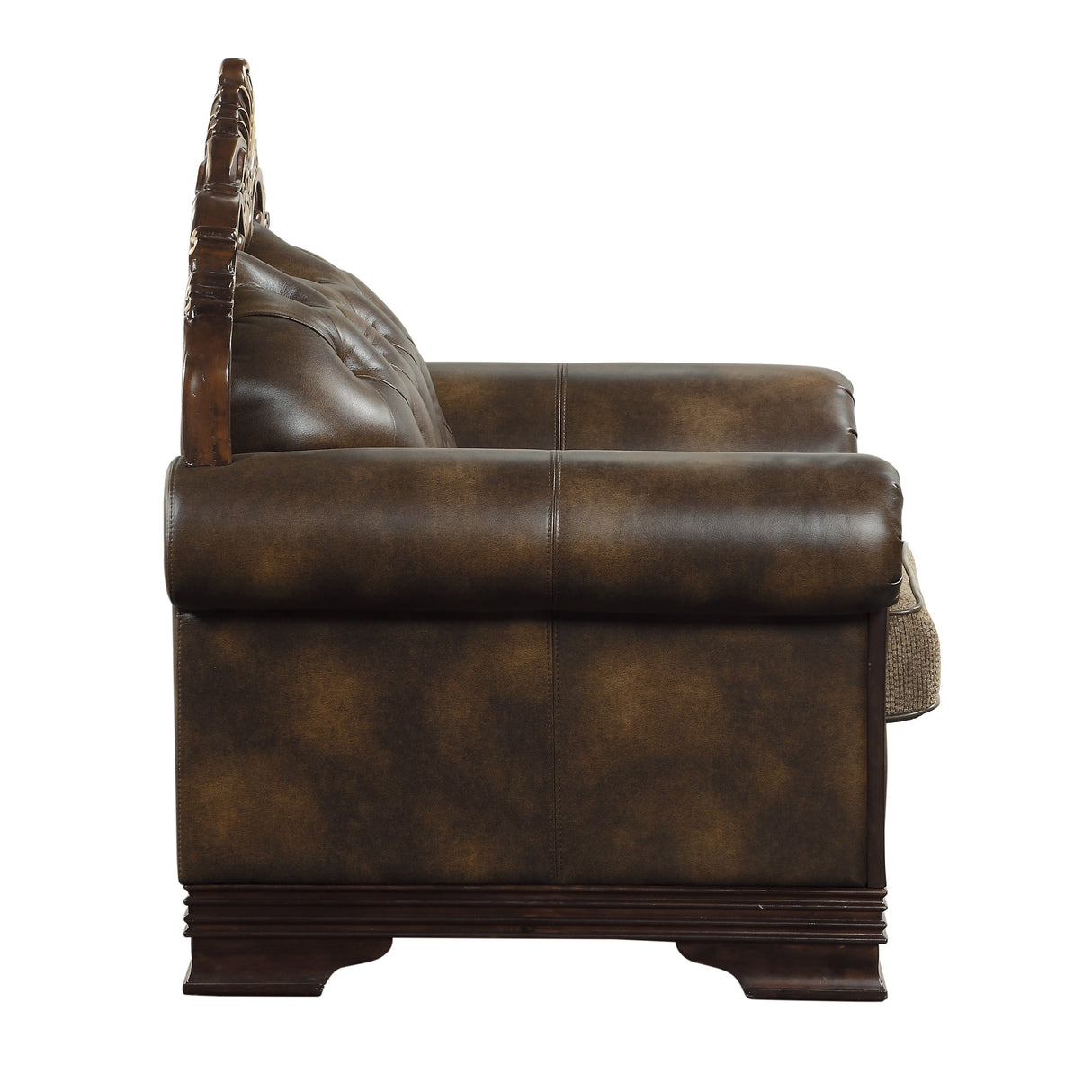 Croydon Dark Cherry Loveseat