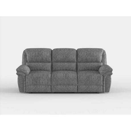 Muirfield Gray Double Reclining Sofa