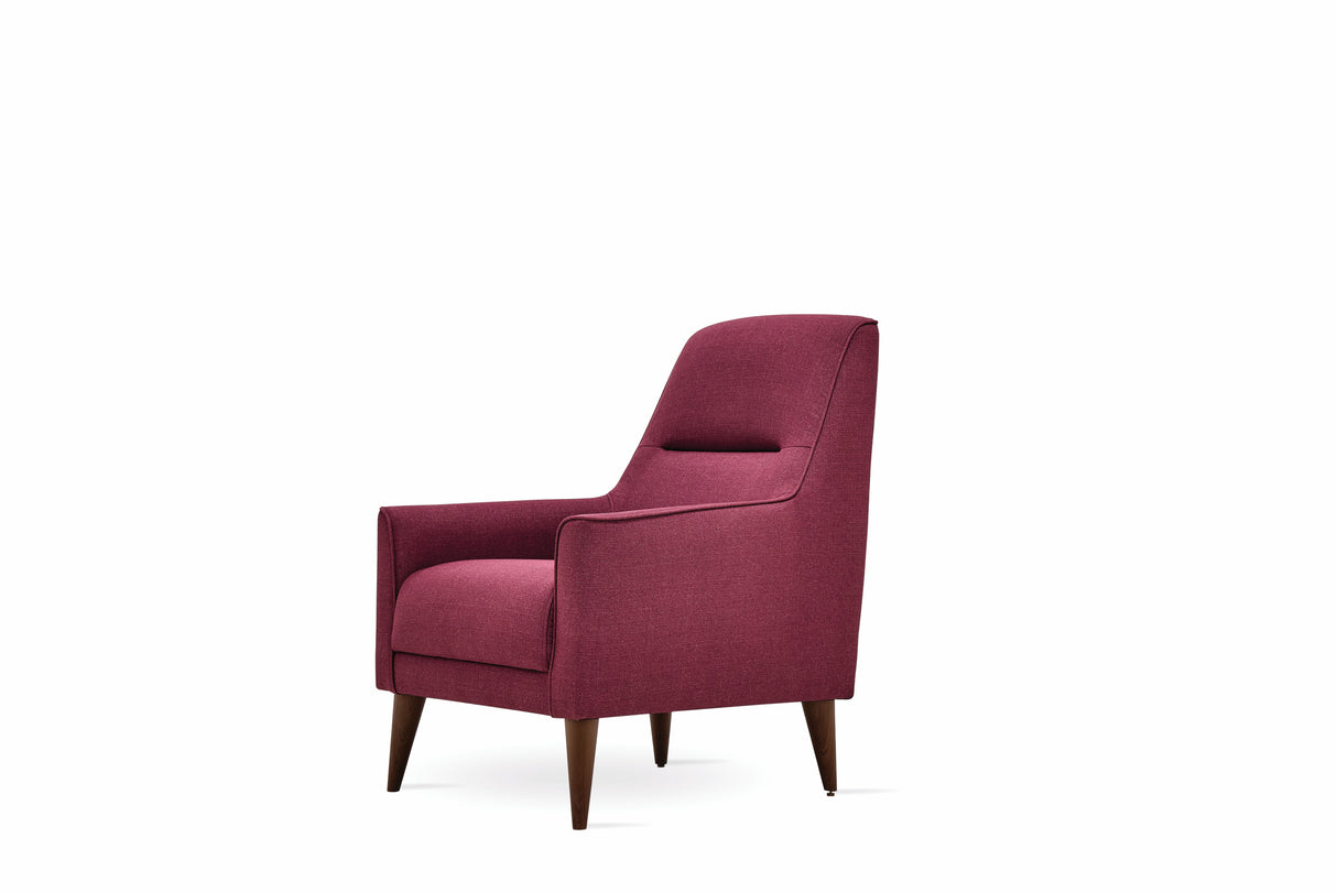 Alto Dark Pink Armchair