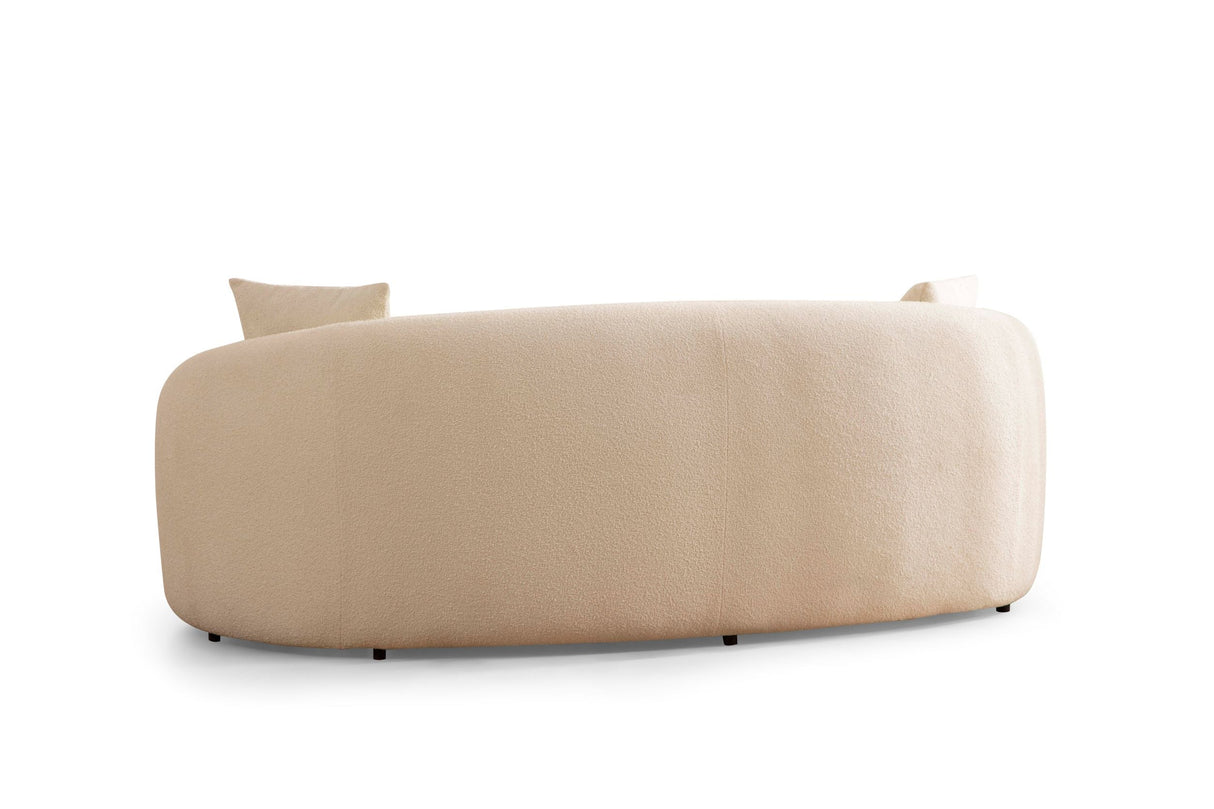 Bonita Ivory Boucle Sofa