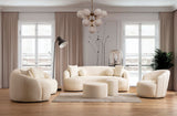 Bonita Ivory Boucle Sofa