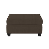 Maston Chocolate Reversible Sectional by Homelegance at Eve Furniture