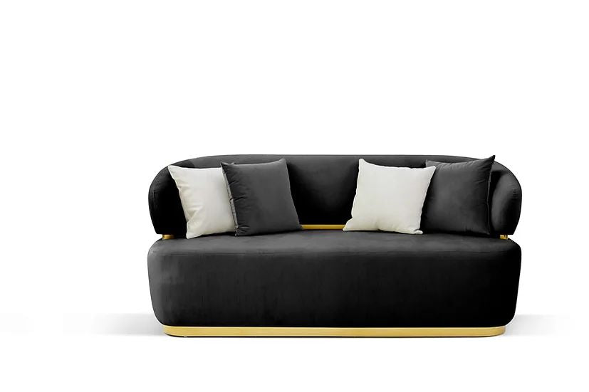 S906 Eden (Black) Living Room Set