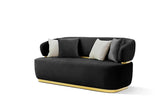 S906 Eden (Black) Living Room Set