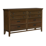 Frazier Park Brown Cherry Dresser