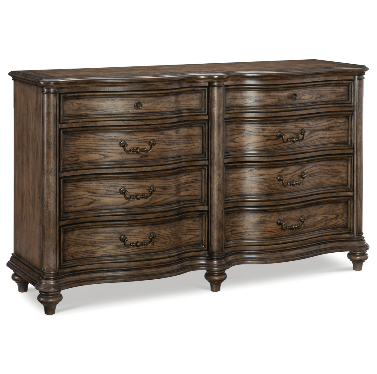 Heath Court Brown Oak Dresser