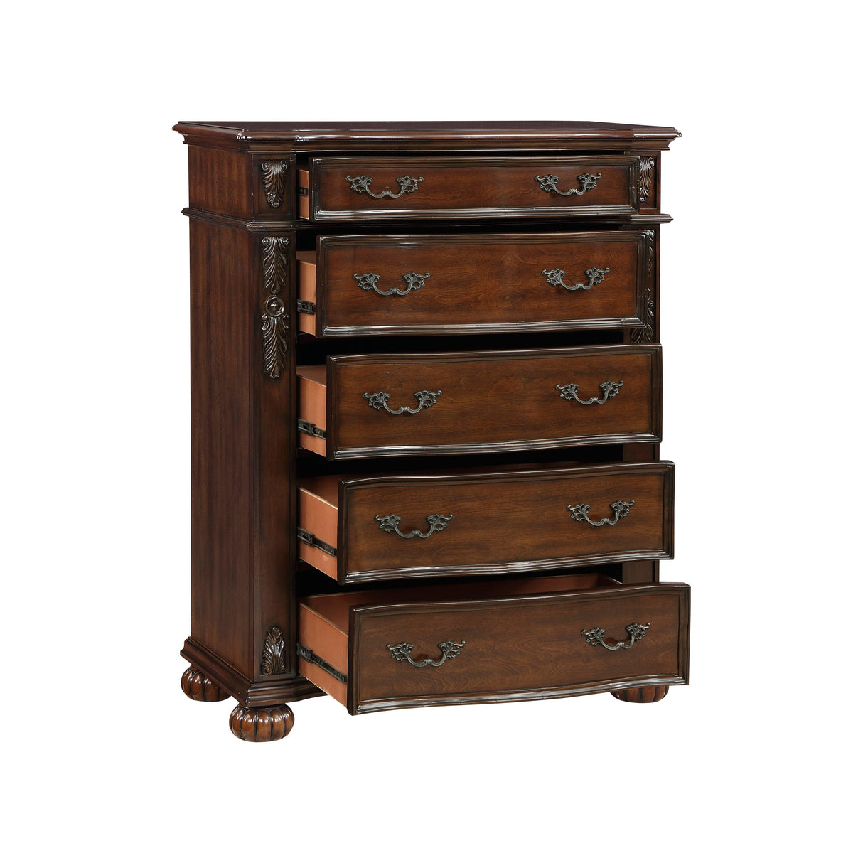 Adelina Cherry Chest by Homelegance at Eve Furniture