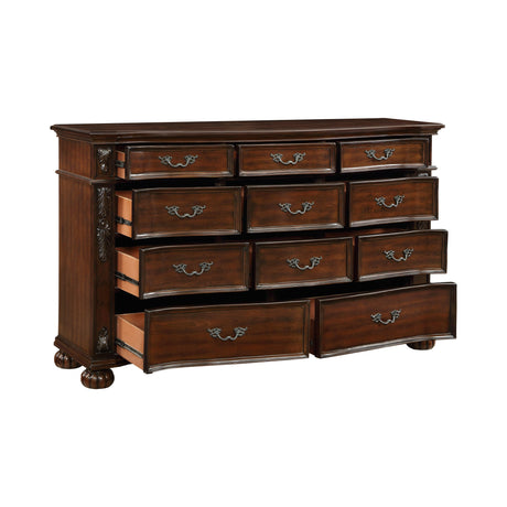 Adelina Cherry Dresser by Homelegance at Eve Furniture