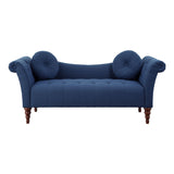 Adira Blue Settee by Homelegance at Eve Furniture