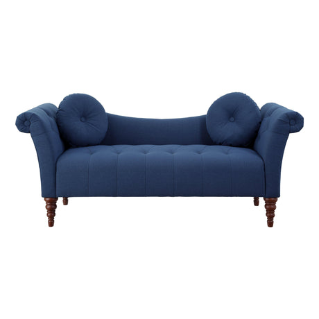 Adira Blue Settee by Homelegance at Eve Furniture