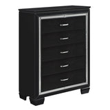 Allura Black Chest by Homelegance at Eve Furniture