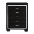 Allura Black Chest by Homelegance at Eve Furniture