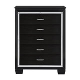 Allura Black Chest by Homelegance at Eve Furniture