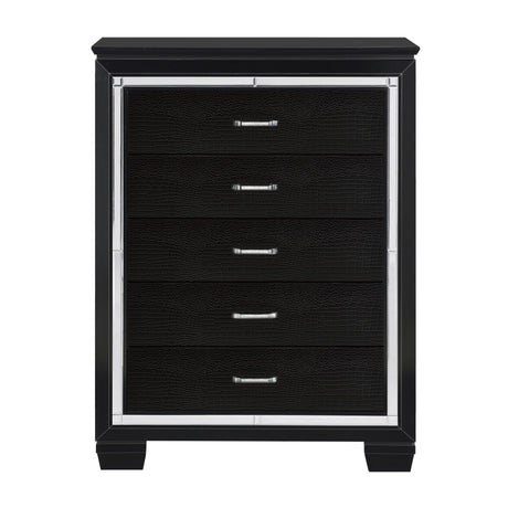 Allura Black Chest by Homelegance at Eve Furniture