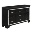 Allura Black Dresser by Homelegance at Eve Furniture