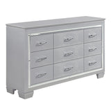 Allura Silver Dresser by Homelegance at Eve Furniture