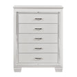 Allura White Chest by Homelegance at Eve Furniture