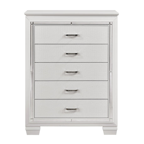 Allura White Chest by Homelegance at Eve Furniture