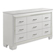 Allura White Dresser by Homelegance at Eve Furniture