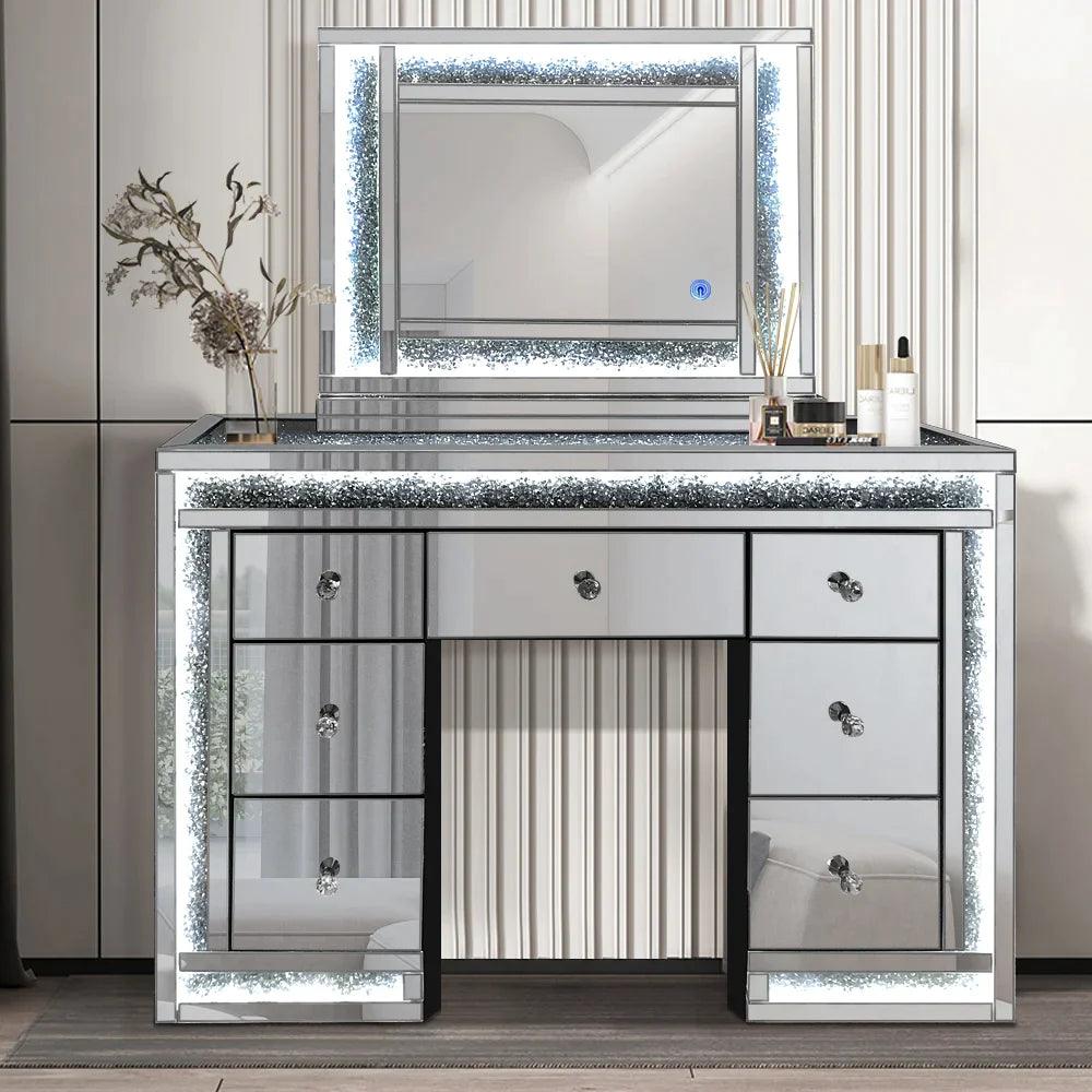 Amore Silver Vanity Set by New Era Innovations at Eve Furniture