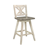 Amsonia Gray/White Counter Height Set by Homelegance at Eve Furniture