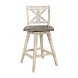 Amsonia Gray/White Counter Height Set by Homelegance at Eve Furniture