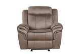 Andres Brown 3-Piece Sofa Recliner Living Room Set by Happy Homes at Eve Furniture