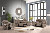 Andres Brown 3-Piece Sofa Recliner Living Room Set by Happy Homes at Eve Furniture