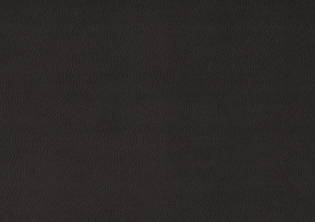 Aram Dark Brown Faux Leather Double Reclining Sofa by Homelegance at Eve Furniture