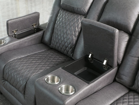 Ash Brown 3-Piece Power Reclining Living Room Set by New Era Innovations at Eve Furniture