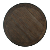 Asher Black/Brown Counter Height Table by Homelegance at Eve Furniture