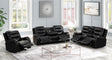 Ashley Black Oversized 3-Piece Leather Living Room Set by Happy Homes at Eve Furniture