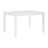 Astoria White 5-Piece Pack Dinette Set by Homelegance at Eve Furniture