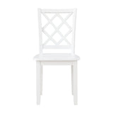 Astoria White 5-Piece Pack Dinette Set by Homelegance at Eve Furniture
