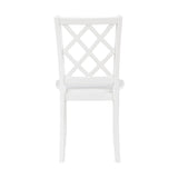 Astoria White 5-Piece Pack Dinette Set by Homelegance at Eve Furniture