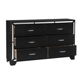 Aveline Black Dresser by Homelegance at Eve Furniture