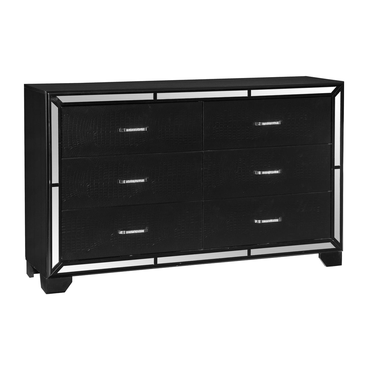 Aveline Black Dresser by Homelegance at Eve Furniture