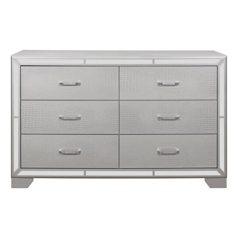 Aveline Silver Dresser by Homelegance at Eve Furniture