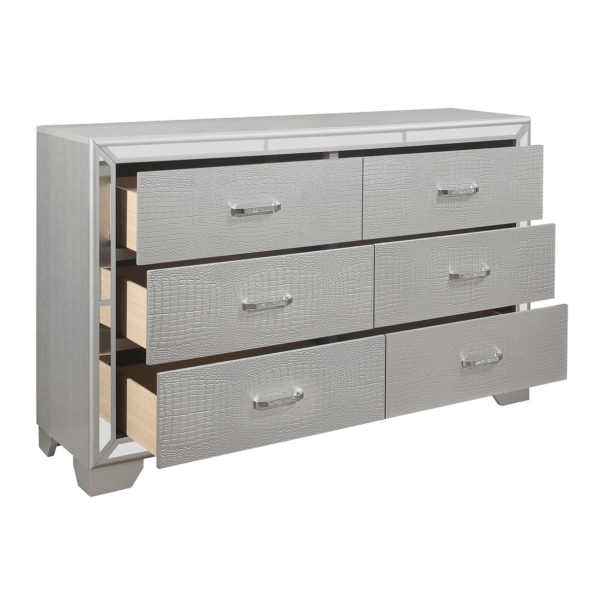 Aveline Silver Dresser by Homelegance at Eve Furniture