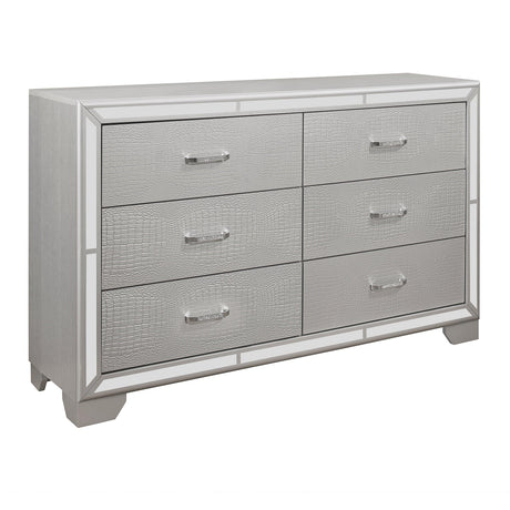 Aveline Silver Dresser by Homelegance at Eve Furniture