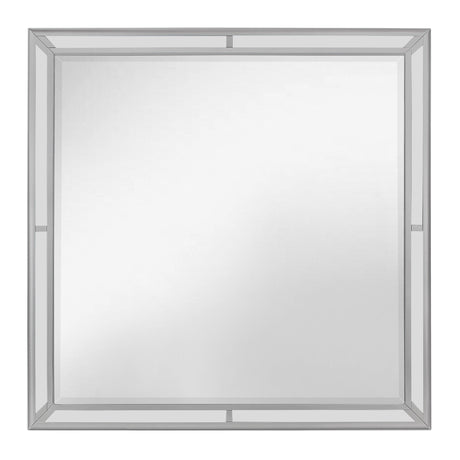 Aveline Silver Mirror (Mirror Only) by Homelegance at Eve Furniture