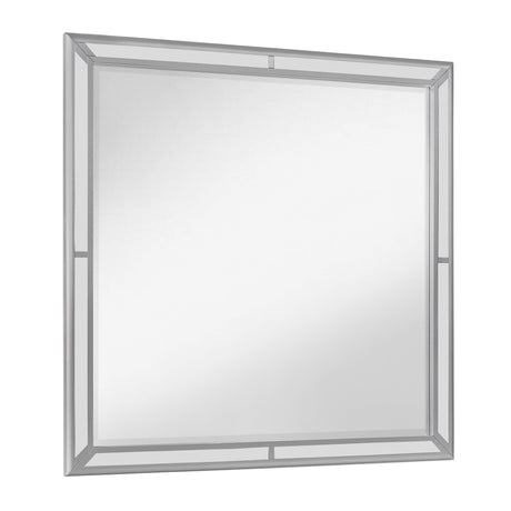 Aveline Silver Mirror (Mirror Only) by Homelegance at Eve Furniture