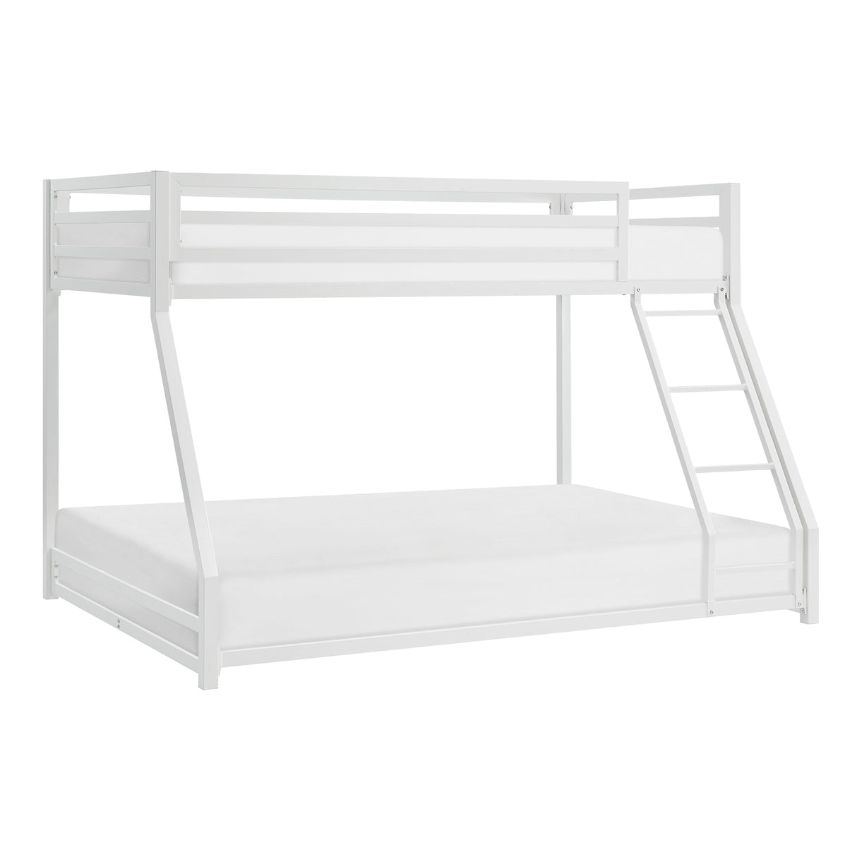 Jovie White Metal Twin/Full Bunk Bed