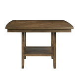 Balin Light Oak Counter Height Table by Homelegance at Eve Furniture