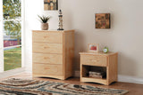 Bartly Pine Chest by Homelegance at Eve Furniture