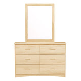 Bartly Pine Dresser by Homelegance at Eve Furniture
