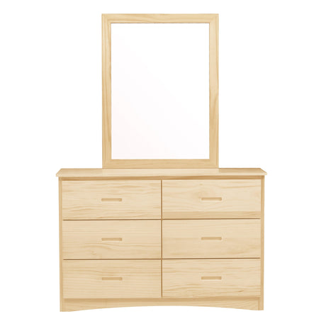 Bartly Pine Dresser by Homelegance at Eve Furniture