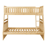 Bartly Pine Twin/Full Bunk Bed by Homelegance at Eve Furniture