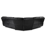 Bastrop Black Reclining LAF Sectional by Homelegance at Eve Furniture